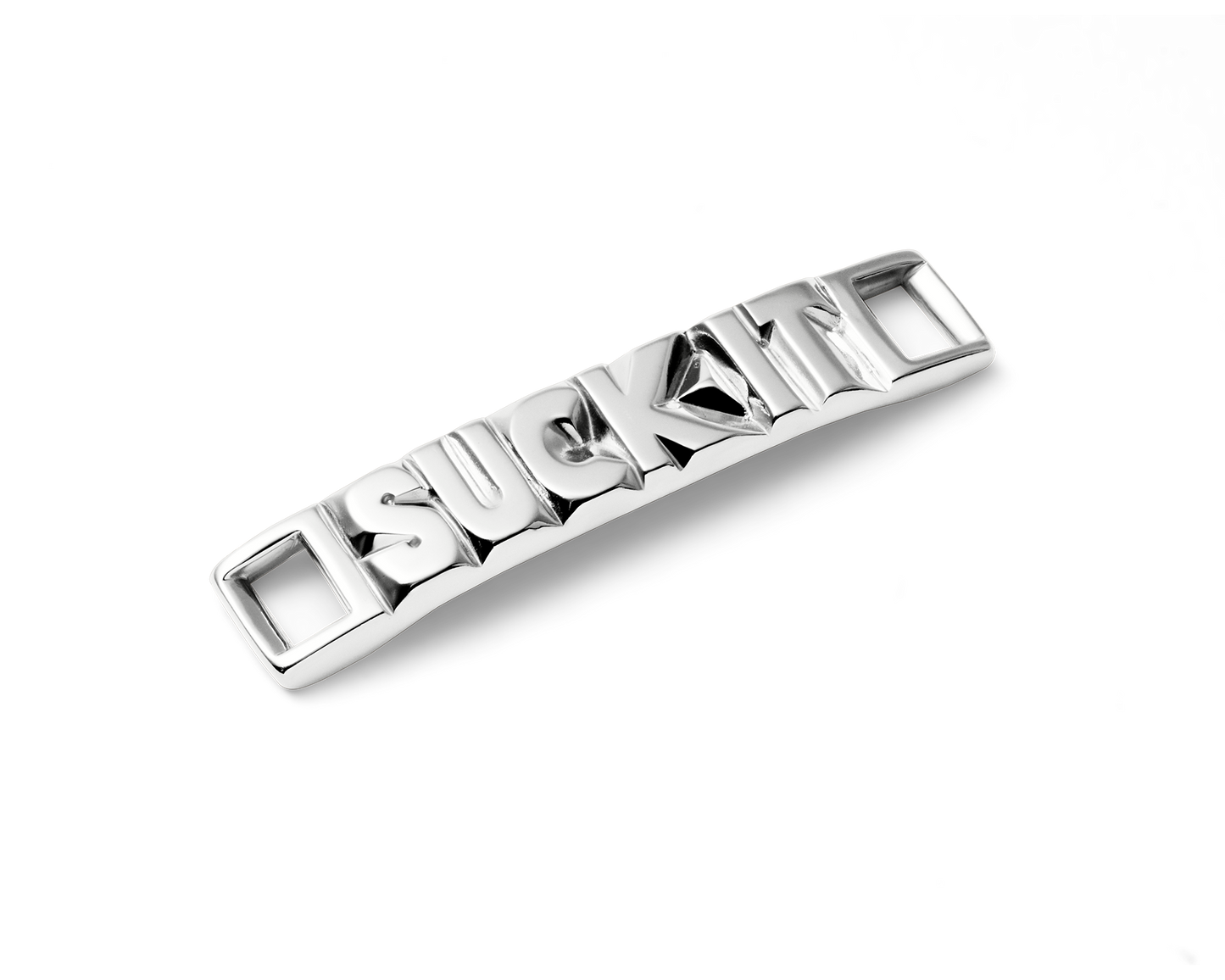 Suck it Shoe Lace Tag