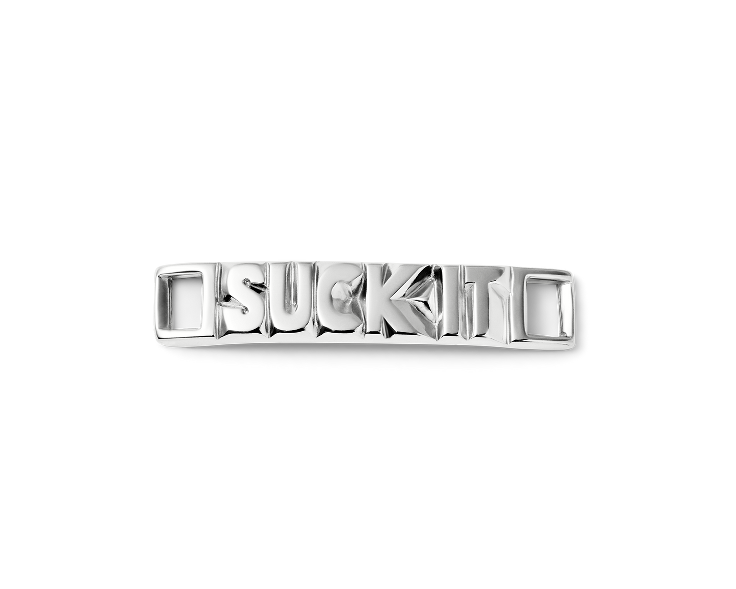 Suck it Shoe Lace Tag