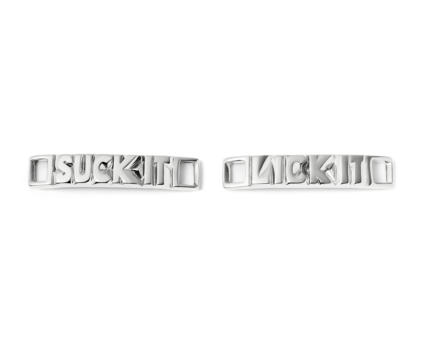 Shoe Lace Tag Bundle Suck it - Lick it