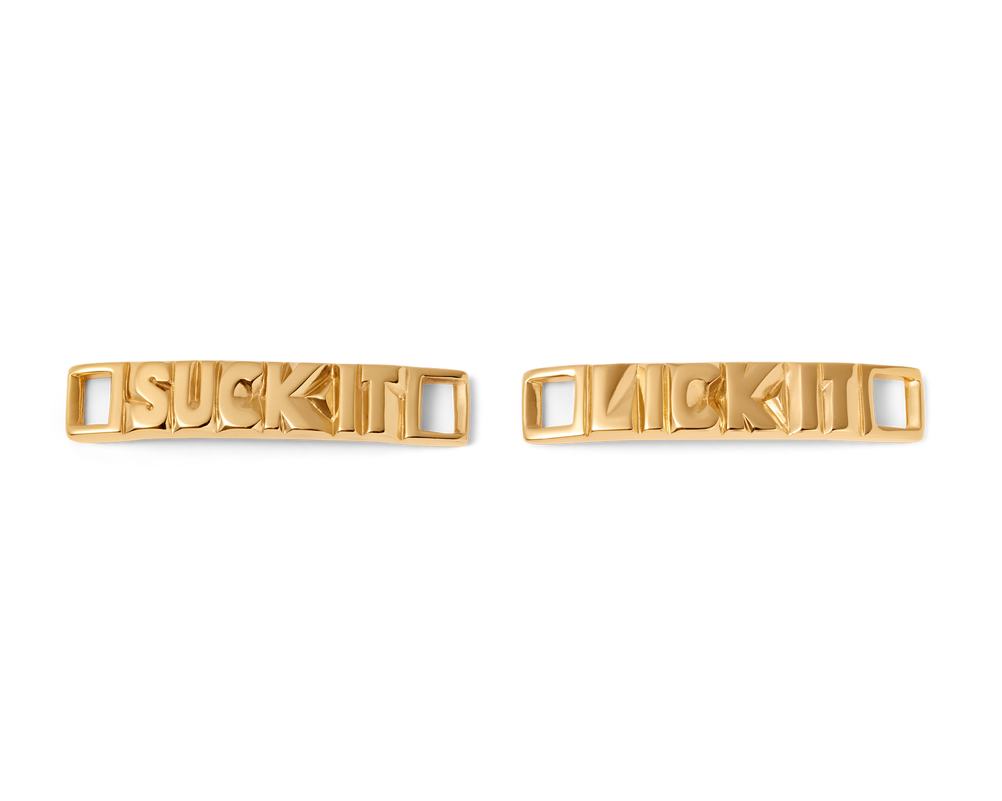 Shoe Lace Tag Bundle Suck it - Lick it