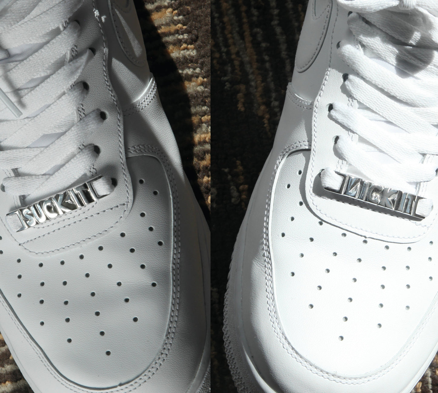 Suck it Shoe Lace Tag